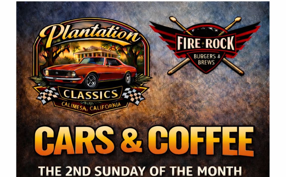 Calimesa Cars And Coffee partial flyer 2026